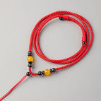 Yellow Dragon Jade-Red Rope-Adjustable