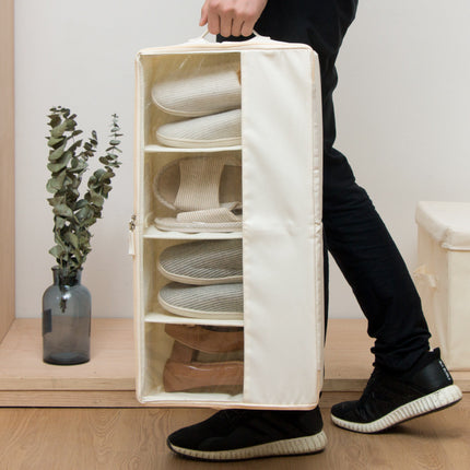 Cross-border Shoes Storage Transparent Shoe Box Household Space-saving Bed Bottom Shoe Cabinet Dustproof Shoes Storage Shoes Boots Storage Box