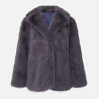 Dark gray suit collar (extended) / XS