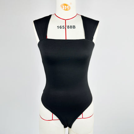 European and American Style 2025 Spring Cross-Border New Women's Clothing Sexy Slim Bottoming Elastic Vest Sleeveless One-Piece Top
