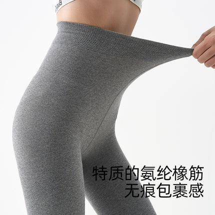 Pressure Tights 240N High-Density Weave Solid Color Pantyhose with Slight Compression for a Slimming Effect, Non-Slip Leggings, Bare-Leg Illusion