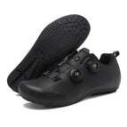 Black lockless shoes / 38