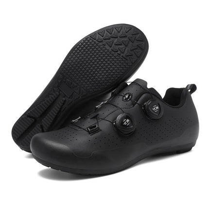 Cross-border foreign trade bicycle shoes cycling shoes men and women road bike lock shoes mountain bike booster shoes hard bottom wholesale