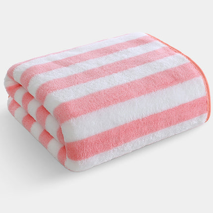 Coral Fleece Wide Auspicious Pineapple Pig Increase Bath Towel Soft Absorbent Hair-free Beach Towel Quick-drying Bath Towel