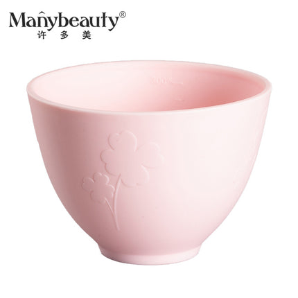 Silicone Mask Bowl, Soft Mask Bowl, Spoon Stick, Mixing Tool, Three-Piece Set, Scraper, Beauty Salon Facial Spa Special