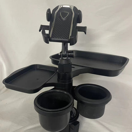 Cross-Border Multifunctional Dinner Plate Tray 360-Degree Rotating Car Water Cup Holder In-Car Dinner Plate Hamburger Large Dining Table