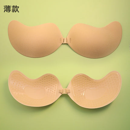Invisible Silicone Breast Pads, Anti-Exposure, Thickened, Enhancing, Lifting, Breathable, Anti-Bump, Comfortable Nipple Covers