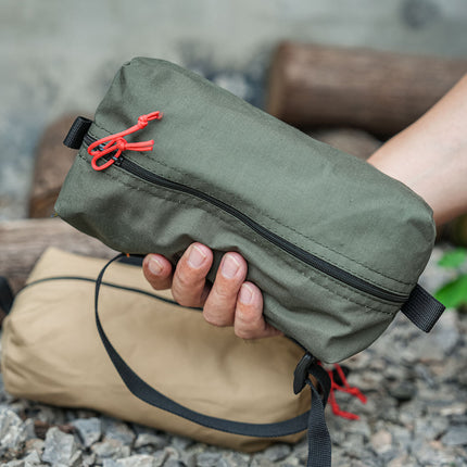 Outdoor Multifunctional Storage Portable Organizer Bag Cycling Bag Tc Cotton Material Toiletry Bag Paper Draw Bag