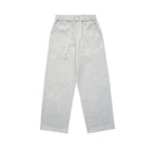 X909 (sweatpants)-flower gray / S
