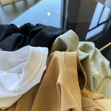 Cylinder Seamless Three-Dimensional Cutting Small Neck All-Match Round Neck Solid Color Long Sleeve Men's and Women's Inner Base Shirt Top New