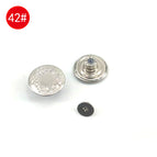 42#Stainless steel environmentally friendly buckles (default screws can be equipped with aluminum nails)