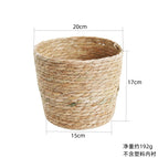 Bear hug woven basket-large