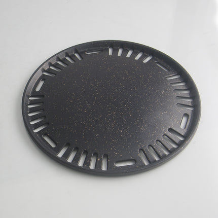 Korean-Style Barbecue Grill, Household Barbecue Stove, Commercial Indoor Smokeless Round Stainless Steel Outdoor Charcoal Grill, Windproof