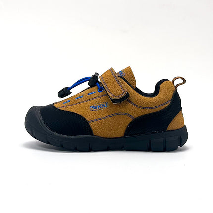 Boys' Genuine Leather Sneakers 2024 Autumn New Children's Soft-soled Mountaineering Shoes Girls' Breathable Shoes Korean Fashion Trendy