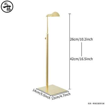 Cross-Border Exclusive Supply of Stainless Steel Bag Racks, Bag Display Racks, Bag Supports, Bag Racks for Stores, Adjustable Handbag Stands