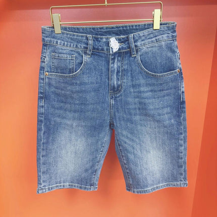 [Ys European Products] No-Iron Summer Five-Pocket Shorts, Five-Point Jeans, Washed Trendy Casual Pants, Mid-Length Pants