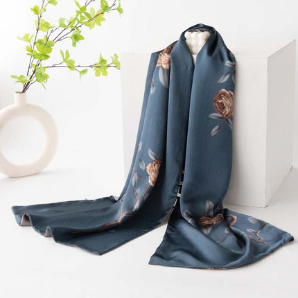 Carefully Selected Gifts for Mom and Mother-In-Law, Mulberry Silk Scarf, High-End Scarf, Double-Sided Scarf for Women