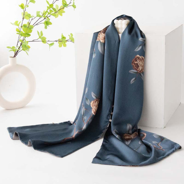 Carefully Selected Gifts for Mom and Mother-In-Law, Mulberry Silk Scarf, High-End Scarf, Double-Sided Scarf for Women