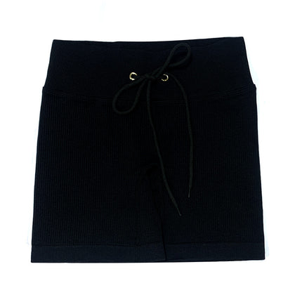 Cross-Border Hot-Selling Feminine Butt-Lifting Threaded Three-Dimensional Zipper Suit Shorts Bra Short-Sleeved Trousers Yoga Sportswear