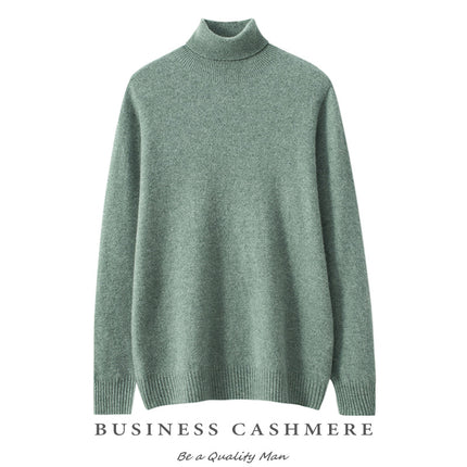 Cashmere High Collar Sweater Men / Pull Col Haut Cachemire Homme