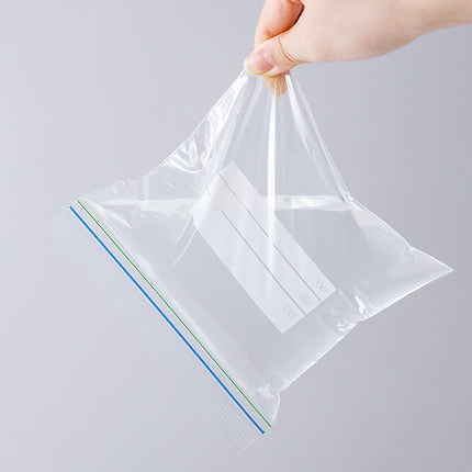 Double-gluten Fresh-keeping Bag Food Sealed Bag Vegetable and Fruit Refrigerated Storage Bag Food Classification Sealed Refrigerator Fresh-keeping Bag