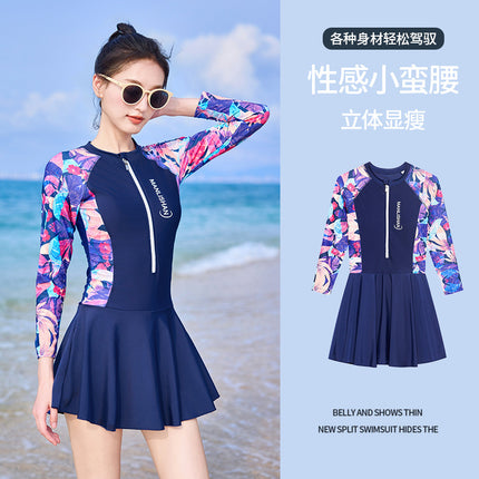 Long-Sleeve Swimsuit / Maillot Manches Longues