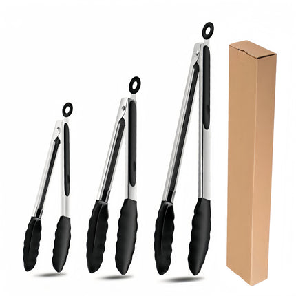 black silicone clip / pince silicone noire