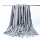 Hemp ash / Aa wool 330g (200*70cm)