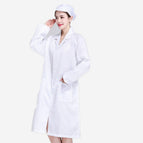 White coat + small worker hat / S