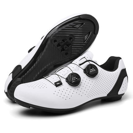 T168 Cross-border New Lockless Cycling Shoes Men's Road Car Lock Shoes Breathable Bicycle Shoes Non-lock Mountain Bicycle Shoes