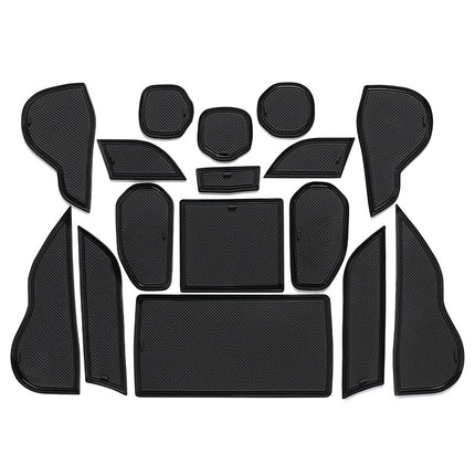 Suitable for 23 Toyota CROWN door slot mat CROWN car modified storage decorative mat water Cup slot mat