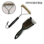 Copper wire curl + pointed tail brush (pvc protection + sealed bag)