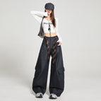 Navy blue, extended length / XS