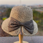 Mixed Color Open Bow-Khaki / (56-58cm) adult