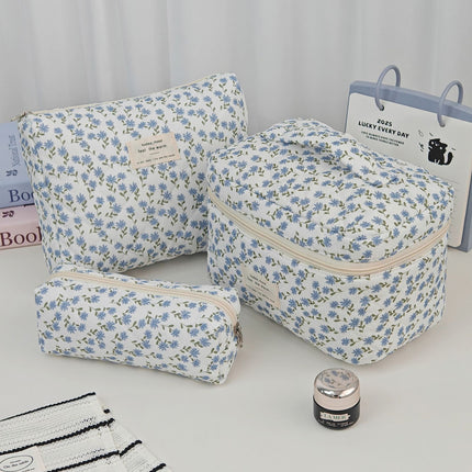 Large-Capacity Partitioned Makeup Bag, High-End Portable Storage Bag, Wholesale in Stock, Exclusively for Cross-Border Sales, Supports Labeling and Dropshipping