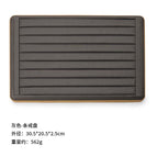 Gray-ring plate 30.5*20.5cm / 1