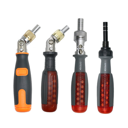 Multifunctional Ratchet Screwdriver Set, Cross-Shaped Multi-Angle Screwdriver, Labor-Saving Screwdriver Set, Customized