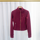 Yongronghong 093 gold zipper jacket / S/2 size 40~45kg