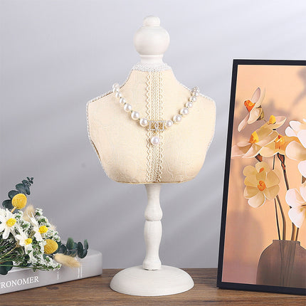 Simple portrait model necklace rack desktop jewelry rack storage hanging pendant rack stall props jewelry display rack