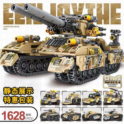 Compatible with Lego Bricks Gundam Transforming Robot Car Military Destroyer Educational Assembly Children's Toy Building Blocks
