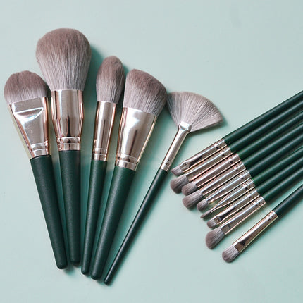 Cangzhou Little Purple Potato Makeup Brush Set Loose Powder Brush Eyeshadow Brush Foundation Brush Portable Beauty Brush Makeup Tools