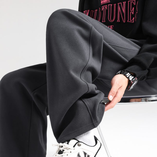 Army Green Pants Men's Autumn and Winter Straight Casual Trousers Men's Winter New Sports Pants Wide Leg Pants