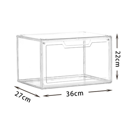 Cross-Border Hot-Selling Blind Box Storage and Display Box for Pop Mart Labubu Toys, Dust-Proof Transparent Figure Display