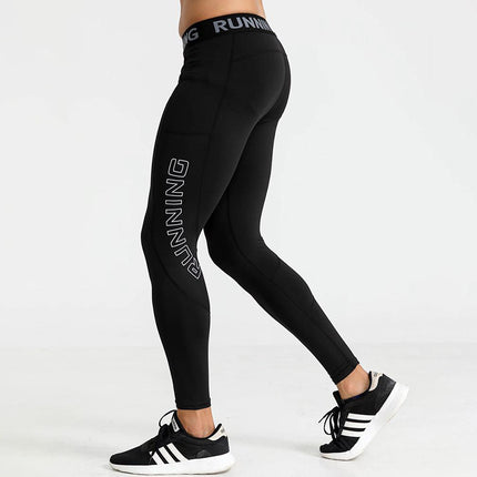 Sports Tight Pants Men's Base Track and Field Running Quick-drying Camouflage Nine-point Fitness Pants Compression Basketball Dance Training