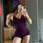 Grape purple (shorts) / S