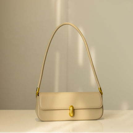 Fashion Women's Bags Wholesale 2026 Spring/Summer New French-Style Underarm Baguette Bag Versatile Trendy Shoulder Handbag Commuter Bag