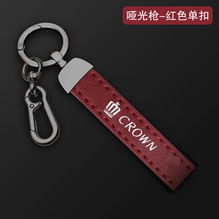 Suitable for Toyota Crown car key case 12/13/14 generation Lu Fang card induction protective case buckle metal bag shell
