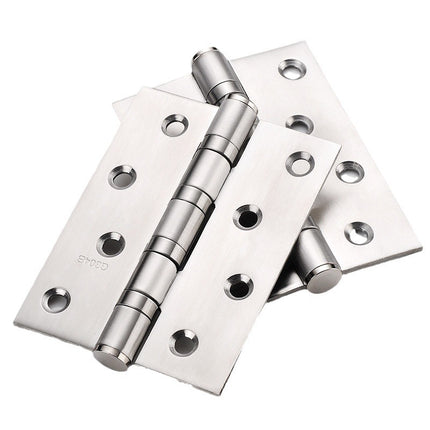 Stainless steel hinge folding hardware Daquan door hinge wooden door 4 inch 5 inch bearing hinge casement door hinge
