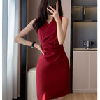 Red dress / S