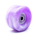 Purple-white color mixing wheel (including bearing) 1